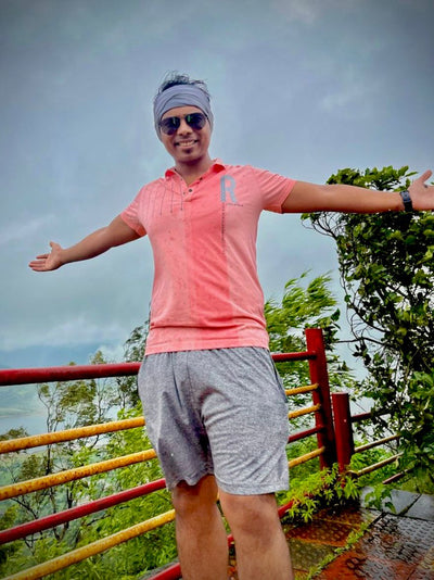 Tushar Rokade during his programme