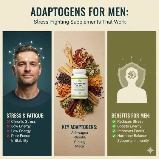 Adaptogens for Men: Stress-Fighting Supplements That Work