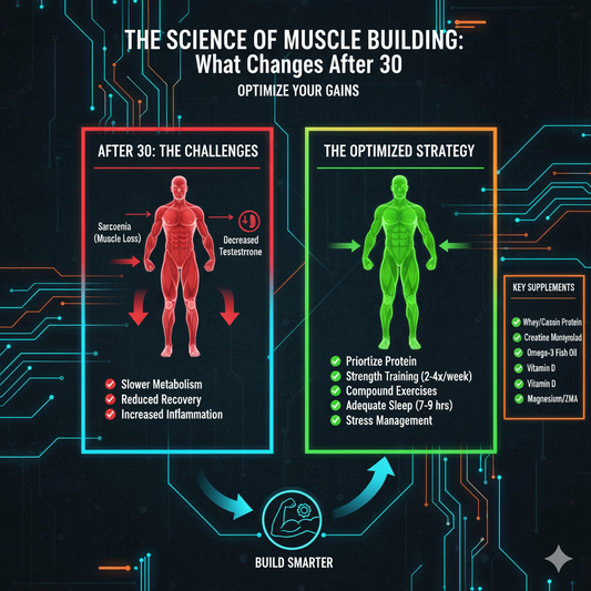 The Science of Muscle Building: What Changes After 30
