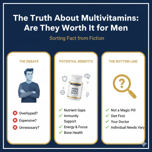 The Truth About Multivitamins: Are They Worth It for Men?