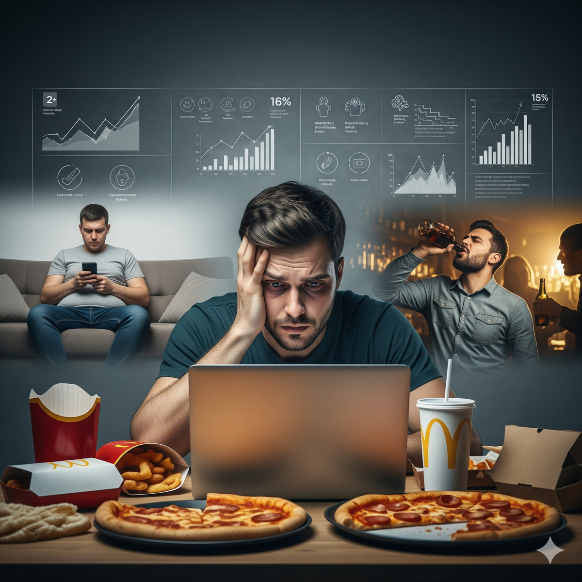 How Modern Lifestyle Is Destroying Men’s Health (Research Study)