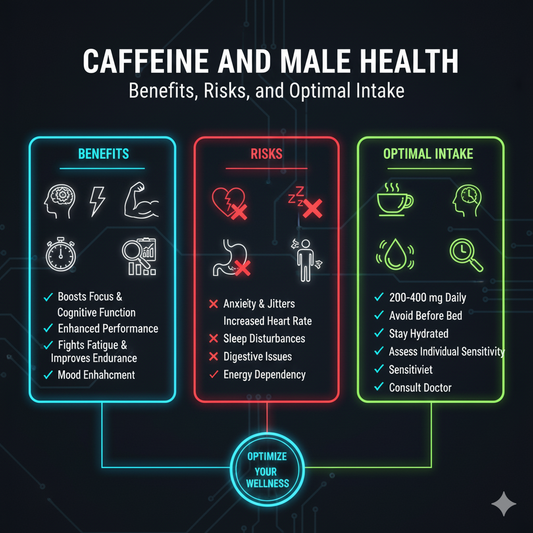 Caffeine and Male Health: Benefits, Risks, and Optimal Intake