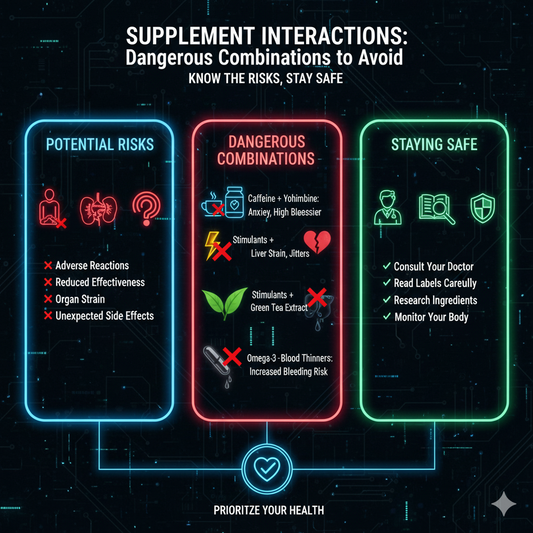 Supplement Interactions: Dangerous Combinations to Avoid
