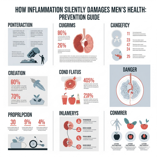 How Inflammation Silently Damages Men's Health: Prevention Guide