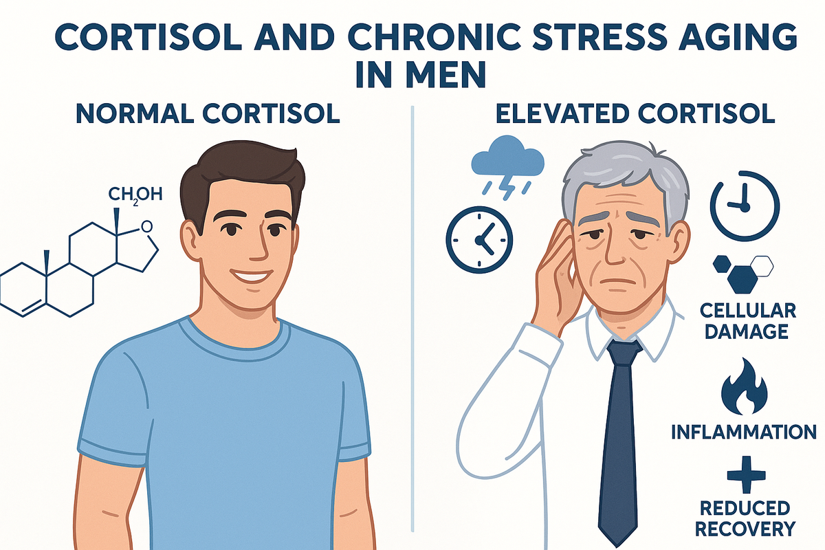 Understanding Cortisol: How Chronic Stress Ages Men Faster